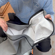 Reusable dust bag for Festool CT 25 shown with dust extractor accessories