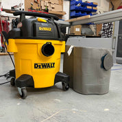 Reusable dust bag for DeWalt/Vacmaster/Einhell/Titan emptied and shaken out for reuse