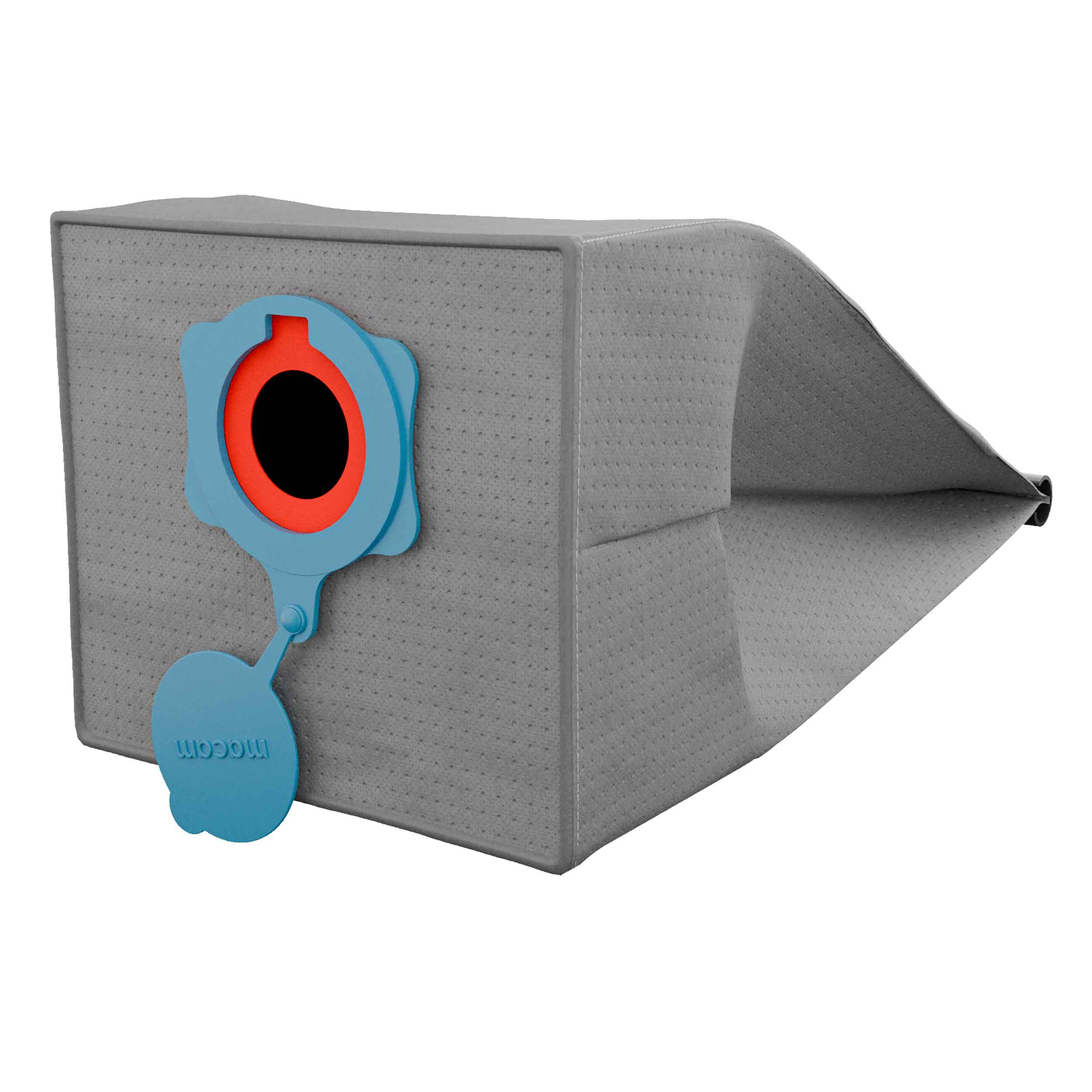 Reusable dust bag for Makita VC4210L and VC4210M dust extractors - side view