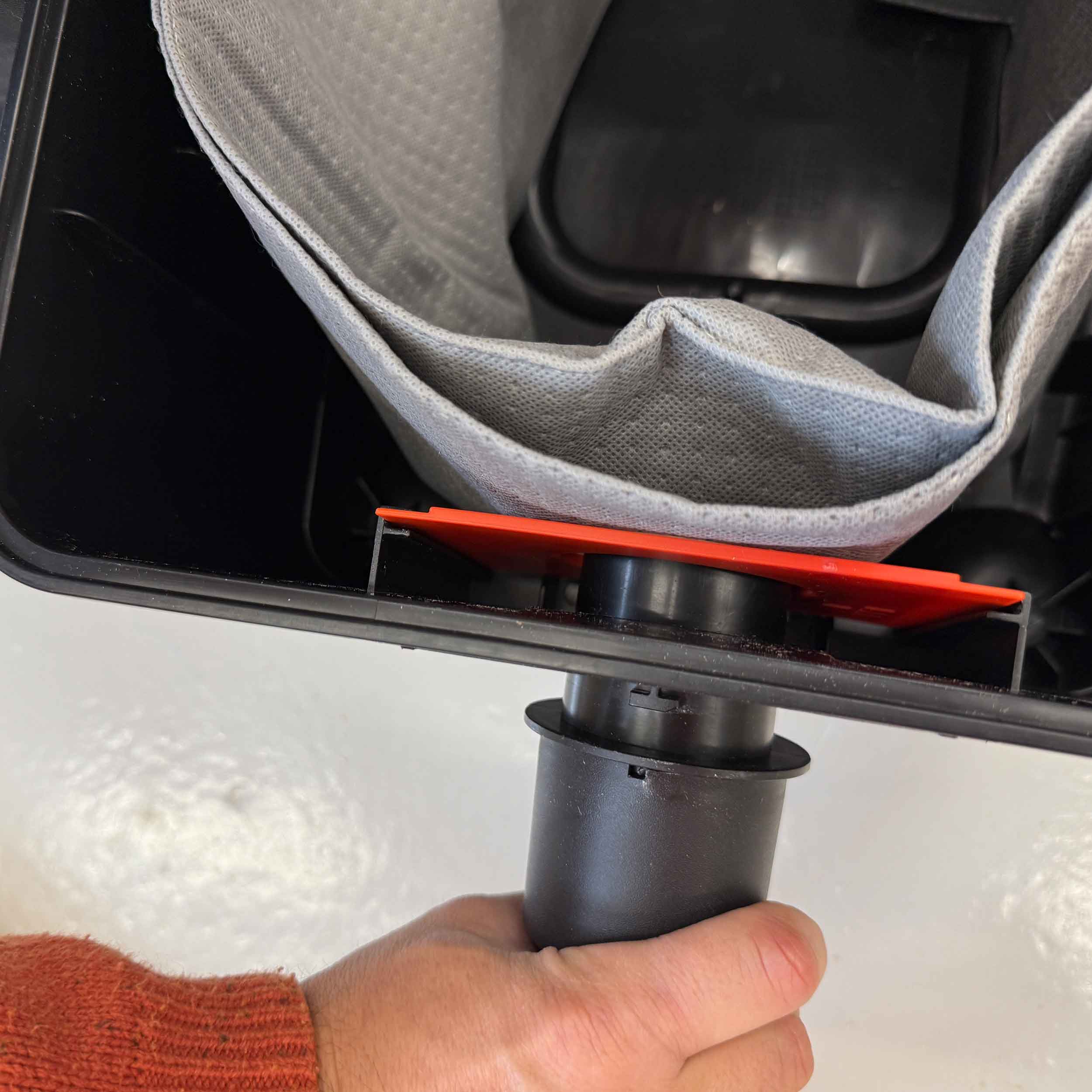 Reusable dust bag for Trend T35, compatibility and fit detail